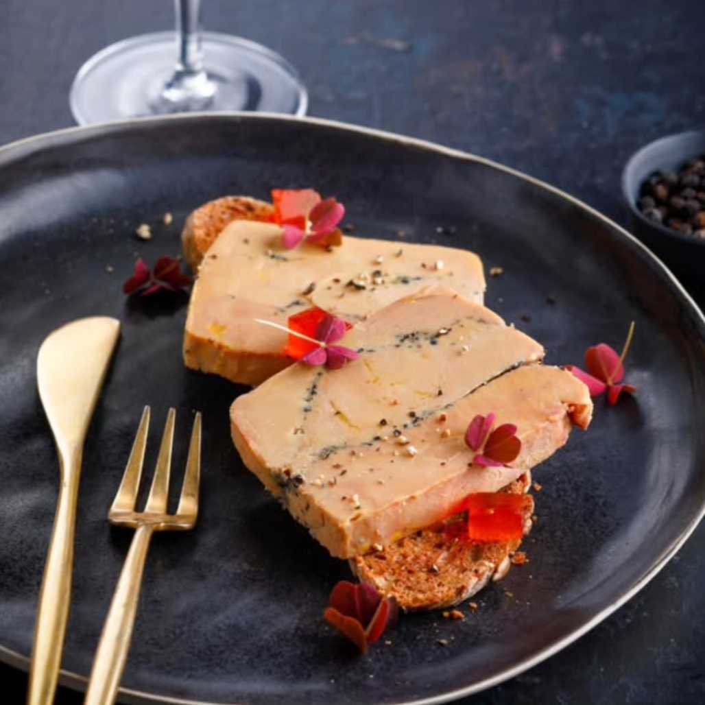 foie gras on a plate