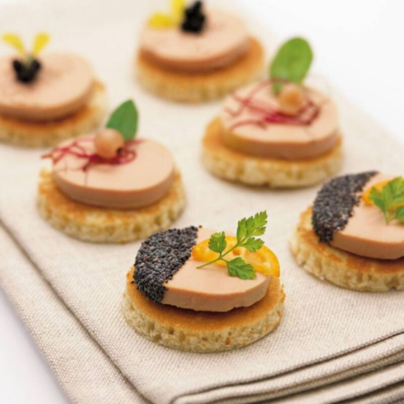 foie grass served on a table