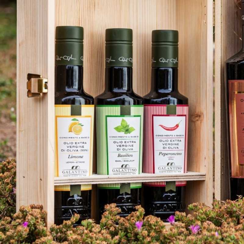 set og galantino olive oil on a table