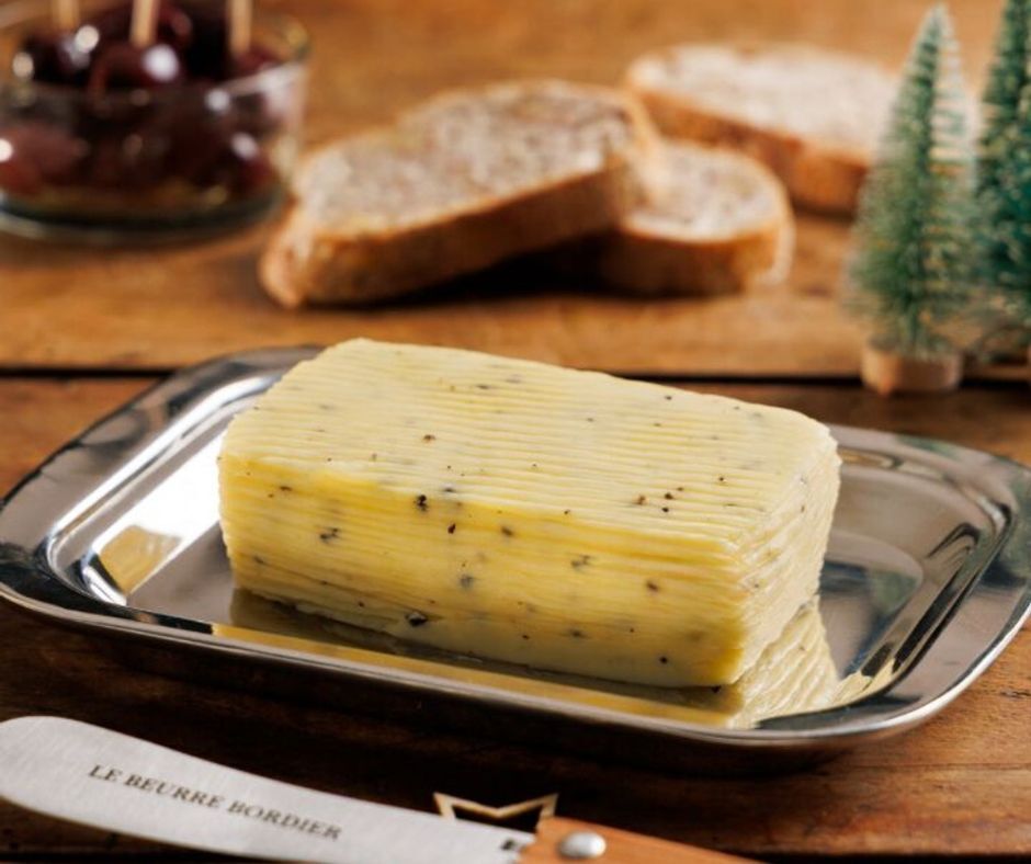 a piece of butter